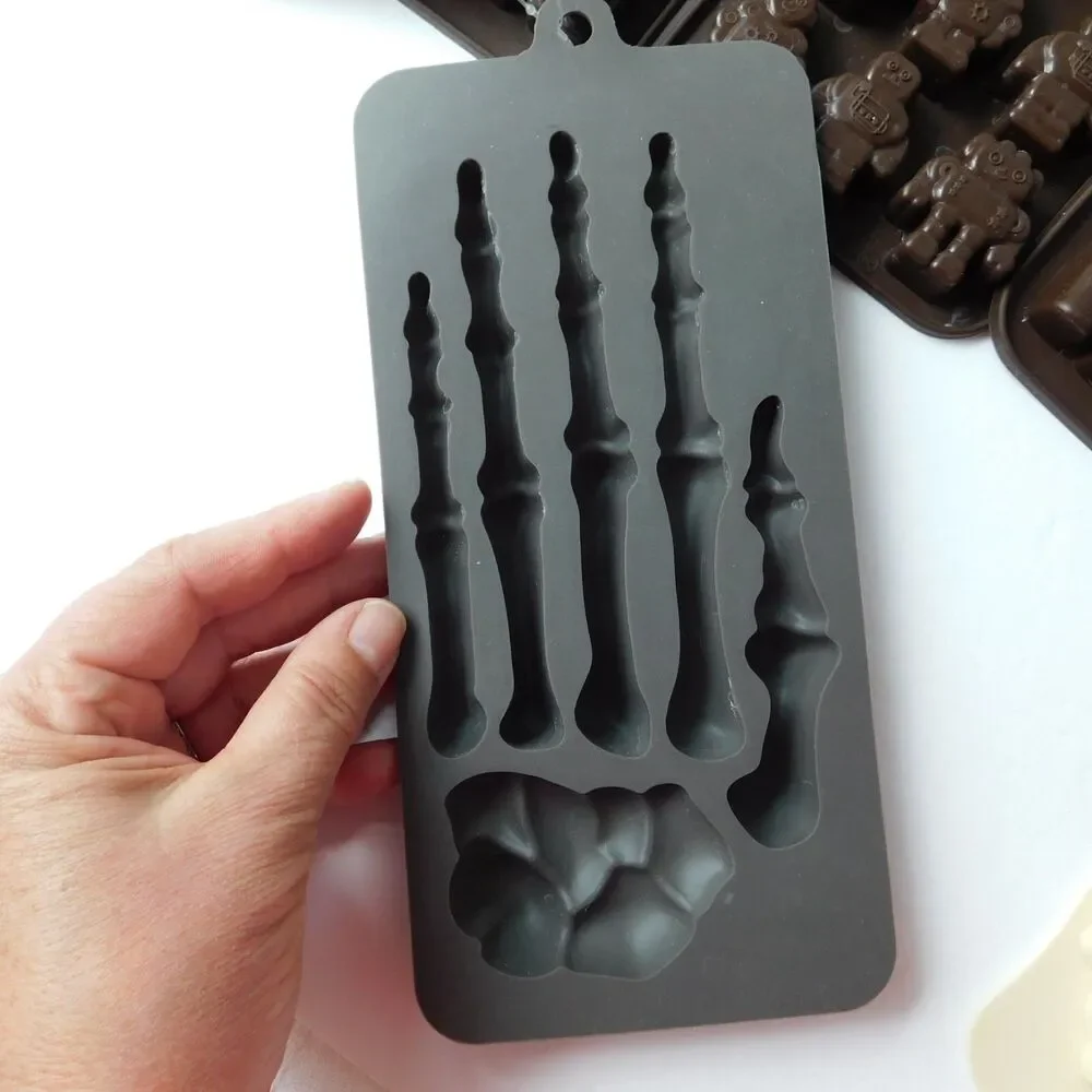 Silicone Mold Candy Crafts Lot of 9 Halloween Christmas Baking Jello Soaps Craft